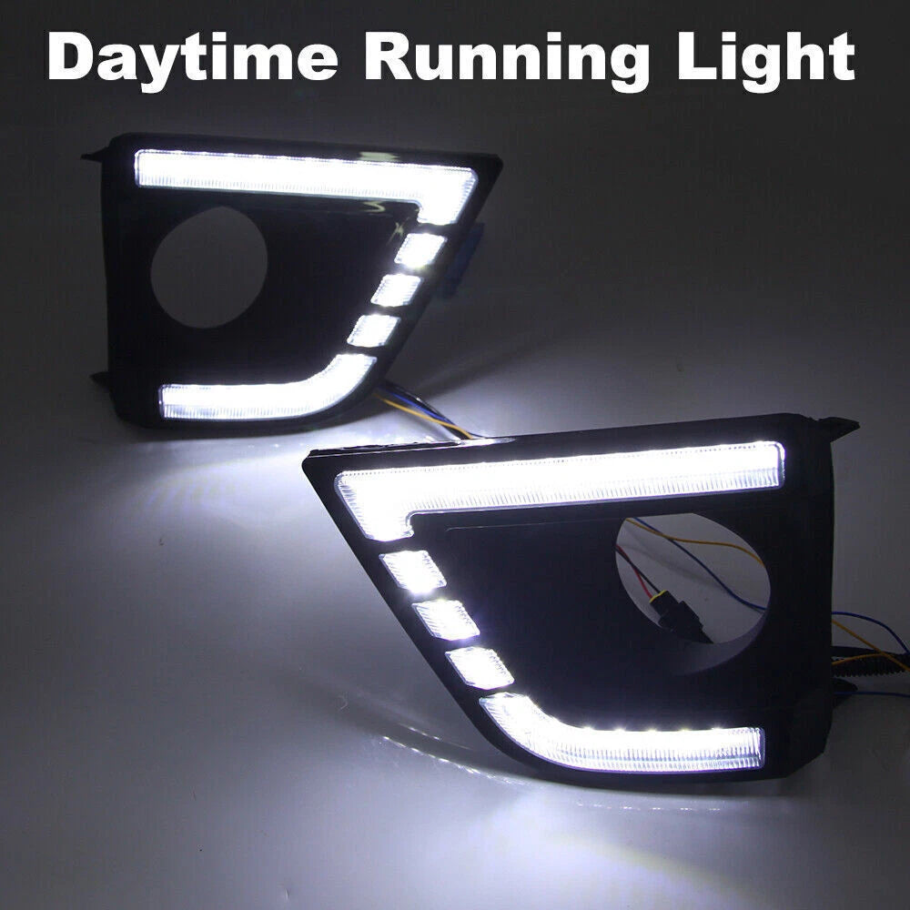 Sequential LED Fog Lamp Covers – Toyota Corolla 2014–2016