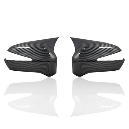 Civic rebirth carbon fiber batman side mirror cover-fits on civic 2013-2015