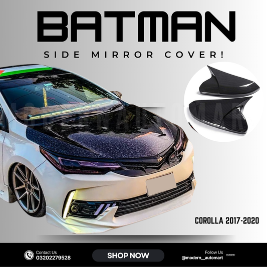 corolla batman style side mirror cover-corolla 2017-2020
