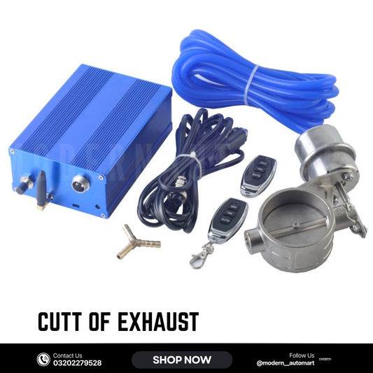 Cut Off Exhaust System- Fits On All Cars